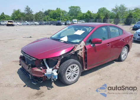 2017 Subaru Impreza 2.0I Premium z USA, uszkodzony, nr VIN 4S3GKAD65H3629082